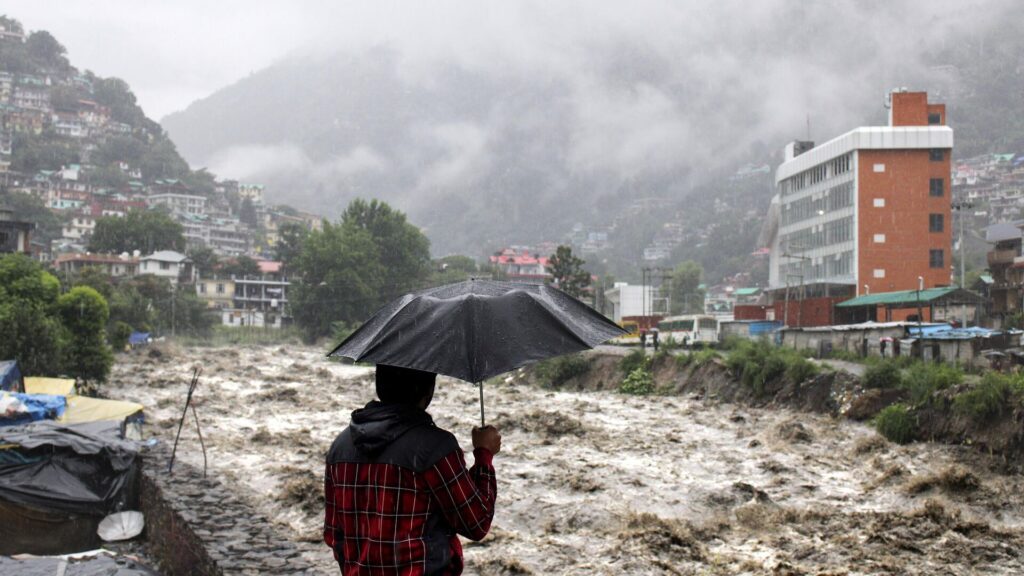 Heavy monsoon rains in Uttarakhand